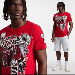 NWOT Ecko Unlimited Men's Red Graphic Tee